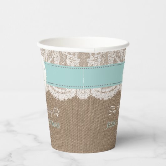 Het Collectie van het strand van Turquoise Sand Do Papieren Bekers (Rechts)