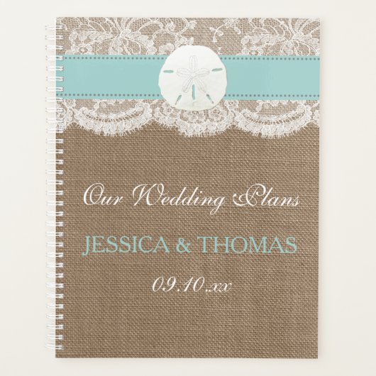 Het Collectie van het strand van Turquoise Sand Do Planner (Voorkant)