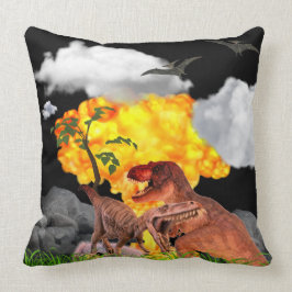 Het Collectie van Jace Dinosaur Pillow Little Boy  Kussen