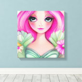 Het Collectie van Princess Canvas Afdruk (Insitu (Houten vloer))