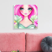 Het Collectie van Princess Canvas Afdruk (Insitu (Woonkamer))