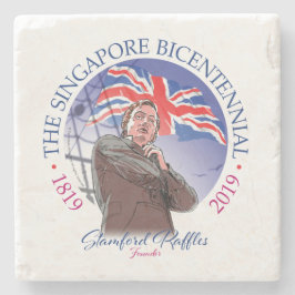 Het Collectie van Singapore Stenen Onderzetter