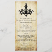 Het  Collectie voor het weduwschap Menu (Voorkant)