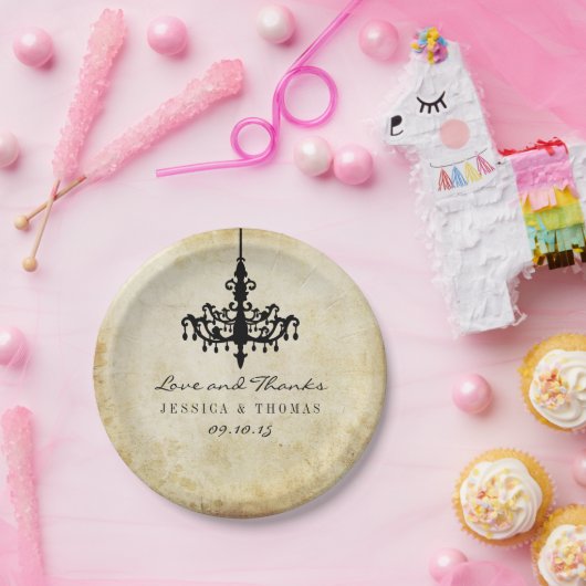 Het  Collectie voor het weduwschap Papieren Bordje (Feest)