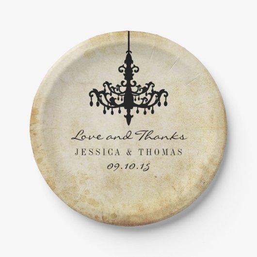 Het Collectie voor het weduwschap Papieren Bordje (Voorkant)