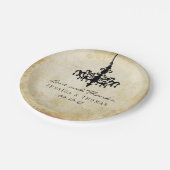 Het  Collectie voor het weduwschap Papieren Bordje (Gekanteld)