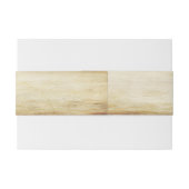 Het  Collectie voor het weduwschap Uitnodigingen Wikkel (Achterkant Voorbeeld)