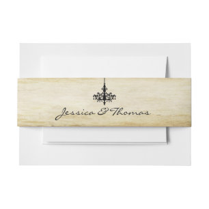 Het  Collectie voor het weduwschap Uitnodigingen Wikkel