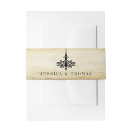 Het  Collectie voor het weduwschap Uitnodigingen Wikkel