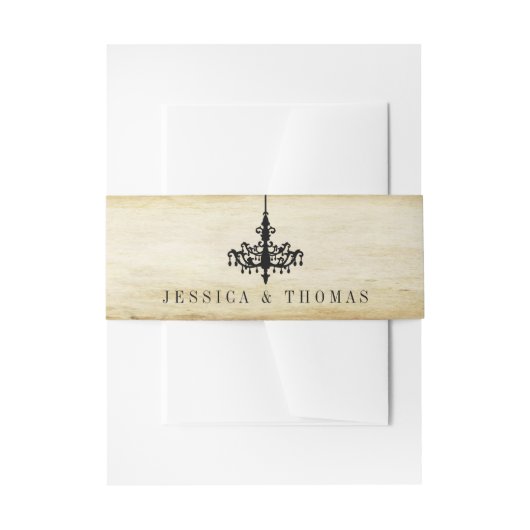 Het  Collectie voor het weduwschap Uitnodigingen Wikkel (Voorkant Voorbeeld)