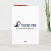 Het Collectieve Wenskaart van de Fantasie van de Feestdagen Kaart (Achterkant)