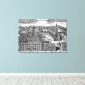 Het College van Glasgow, uit 'Theatrum' Canvas Afdruk (Insitu (Houten vloer))
