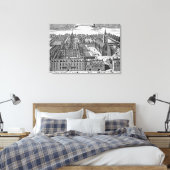 Het College van Glasgow, uit 'Theatrum' Canvas Afdruk (Insitu (Slaapkamer))