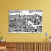 Het College van Glasgow, uit 'Theatrum' Canvas Afdruk (Insitu (Woonkamer))