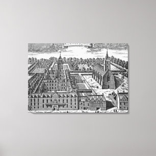 Het College van Glasgow, uit 'Theatrum' Canvas Afdruk