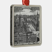 Het College van Glasgow, uit 'Theatrum' Metalen Ornament (Rechts)