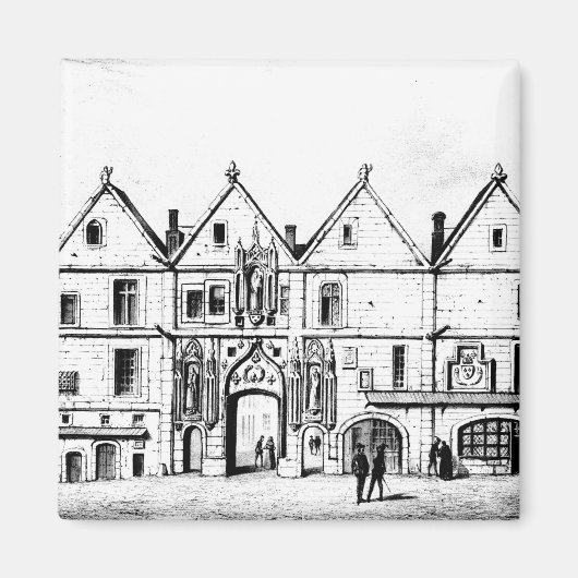 Het College van Navarra in 1440 Magneet (Voorkant)