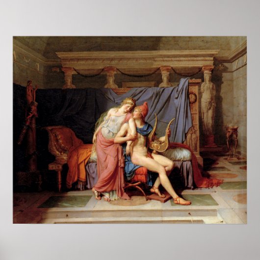 Het college van Parijs en Helen Poster (Voorkant)