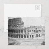 Het Colliseum in Rome, ca. 1890 Briefkaart (Voorkant / Achterkant)