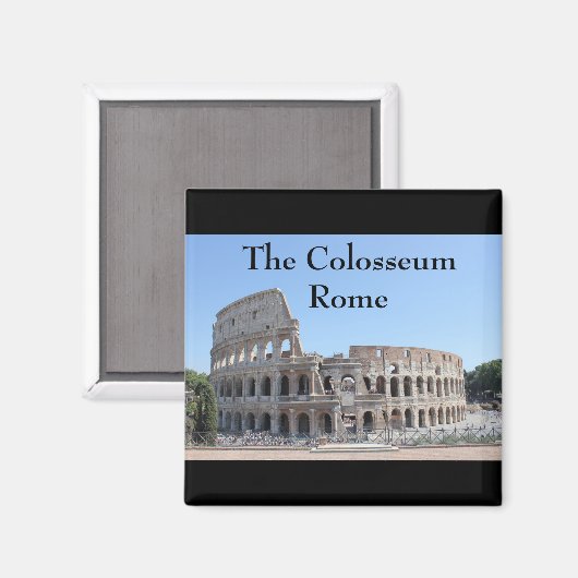 Het Colloseum, Rome Magneet (Voorkant / Achterkant)