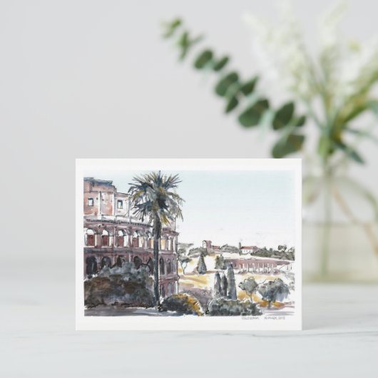 Het Colosseum Briefkaart (Staand voorkant)