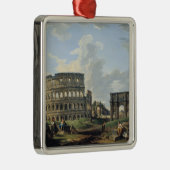 Het Colosseum en de Arch of Constantine Metalen Ornament (Rechts)