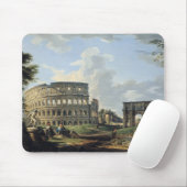 Het Colosseum en de Arch of Constantine Muismat (Met muis)