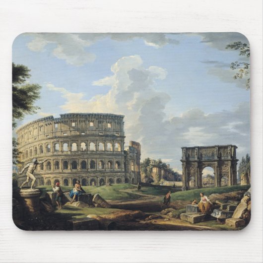 Het Colosseum en de Arch of Constantine Muismat (Voorkant)