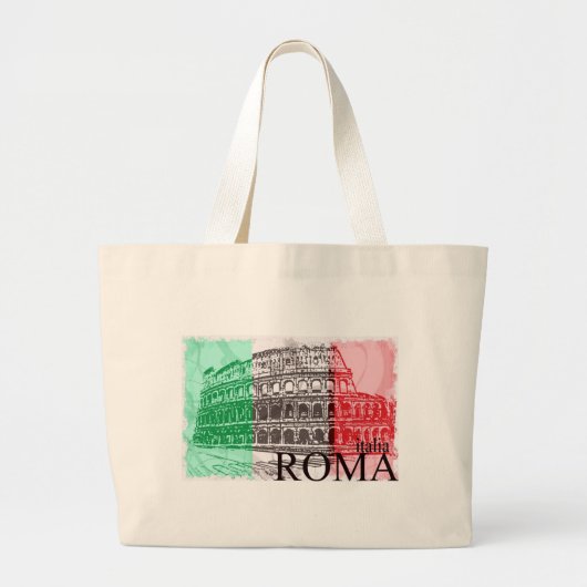 Het Colosseum Grote Tote Bag (Voorkant)