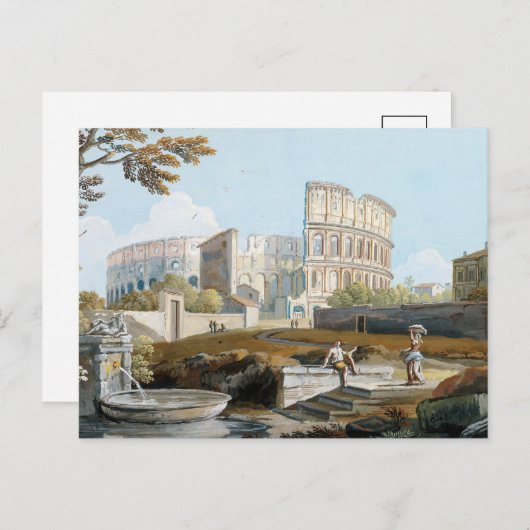 Het Colosseum in Rome | Giovanni Battista Busiri Briefkaart (Voorkant / Achterkant)