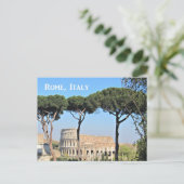 Het Colosseum in Rome, Italië Briefkaart (Staand voorkant)
