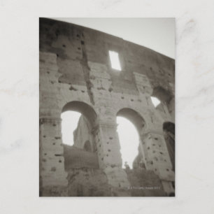 Het colosseum in Rome, Italië Briefkaart