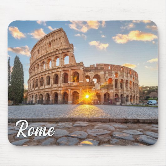 Het Colosseum, in Rome, Italië Muismat (Voorkant)