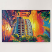 Het Colosseum in Rome. Legpuzzel (Horizontaal)