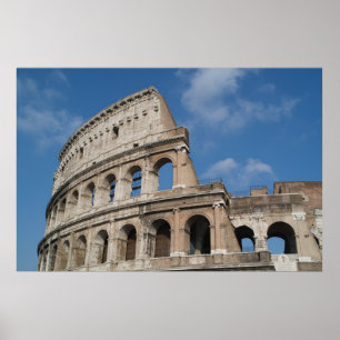 Het Colosseum in Rome Poster