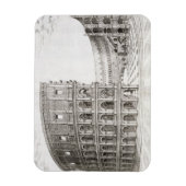 Het Colosseum, ingebouwd in AD 80 (graven) Magneet (Verticaal)