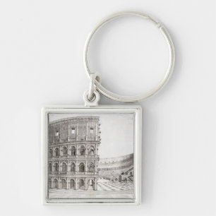 Het Colosseum, ingebouwd in AD 80 (graven) Sleutelhanger