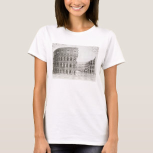 Het Colosseum, ingebouwd in AD 80 (graven) T-shirt