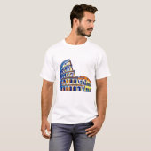 Het Colosseum, Italië T-shirt (Voorkant volledig)