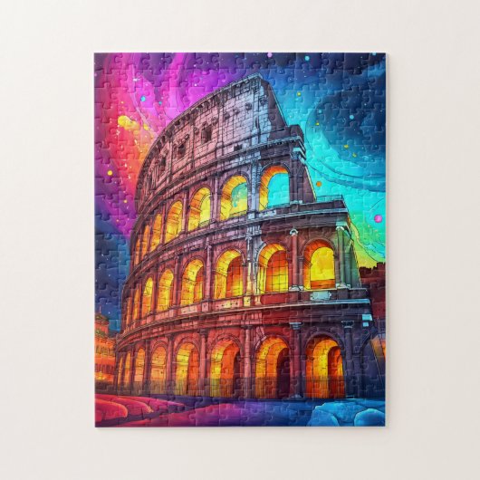 Het Colosseum. Legpuzzel (Verticaal)