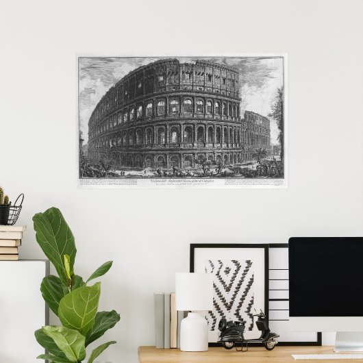 Het Colosseum Poster (Thuiskantoor)