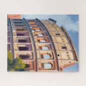 Het Colosseum Rome Aquarel Reis Legpuzzel (Horizontaal)