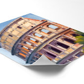 Het Colosseum Rome Aquarel Reis Poster (Hoek)