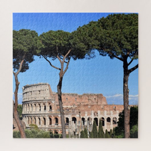 Het Colosseum - Rome Colosseo - 20x20 - 676 pcs Legpuzzel (Verticaal)