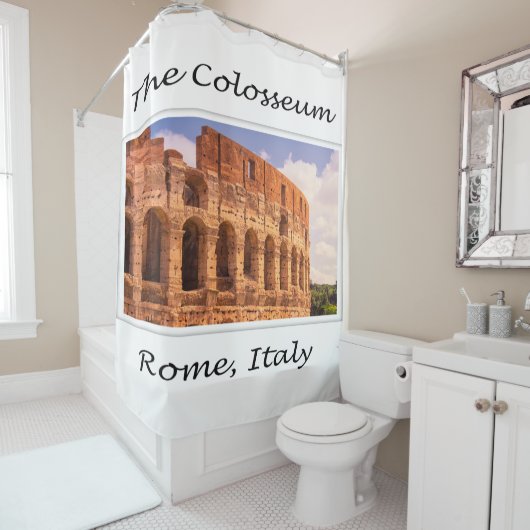 Het Colosseum Rome, Italië douchegordijn (In situ)