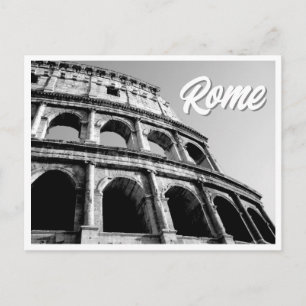 Het Colosseum Rome Italië Foto Briefkaart