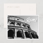 Het Colosseum Rome Italië Foto Briefkaart (Voorkant / Achterkant)