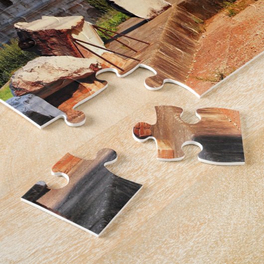 Het Colosseum Rome Italië Jigzaag Puzzle Legpuzzel (Zijkant)