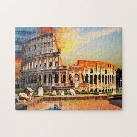 Het Colosseum Rome Italië Jigzaag Puzzle Legpuzzel (Horizontaal)