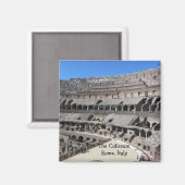 Het Colosseum, Rome Italië Magneet (Voorkant / Achterkant)